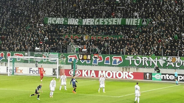 Rapid-Fans: Message an Polizei