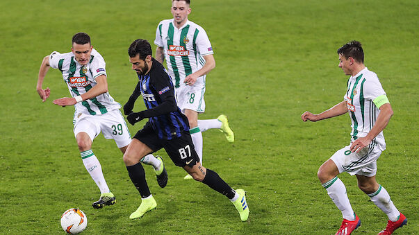 Rapids schmaler Grat zum Wunder bei Inter Mailand