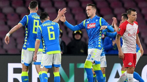 Napoli lässt Salzburg im Hinspiel keine Chance