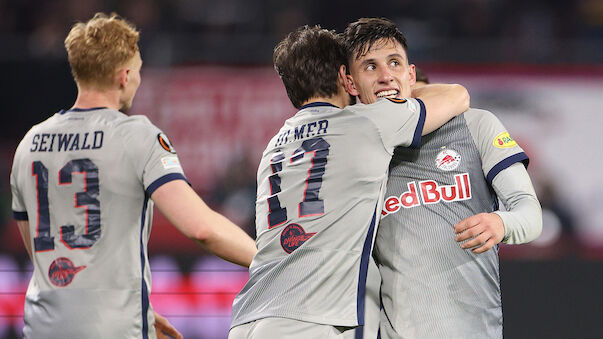 Salzburg macht bei der Roma Jagd auf das Achtelfinalticket
