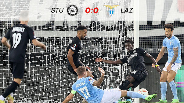 Starke Leistung von Sturm Graz bei Nullnummer gegen Lazio