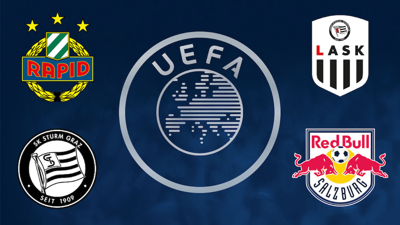 UEFA Europa League PlayoffAuslosung mit Rapid und Co. Fussball