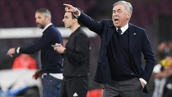 Napoli-Coach Ancelotti warnt vor dem Rückspiel