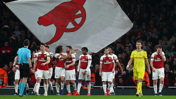 Arsenal-Aufstieg nach Hinspielniederlage