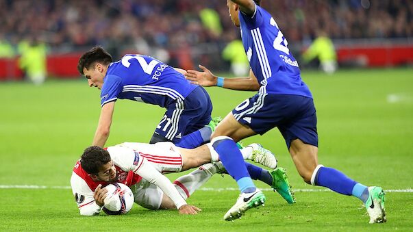 Schalke im Hinspiel bei Ajax ohne Chance