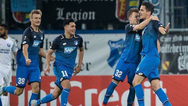 Hoffenheim holt erste Europa-League-Punkte