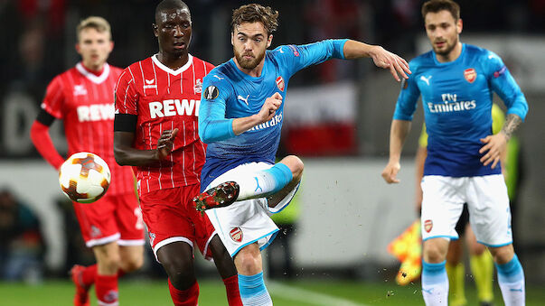 Köln schlägt Arsenal und wahrt Aufstiegschance