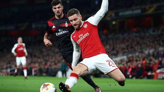 Europa League: Arsenal wirft Milan raus