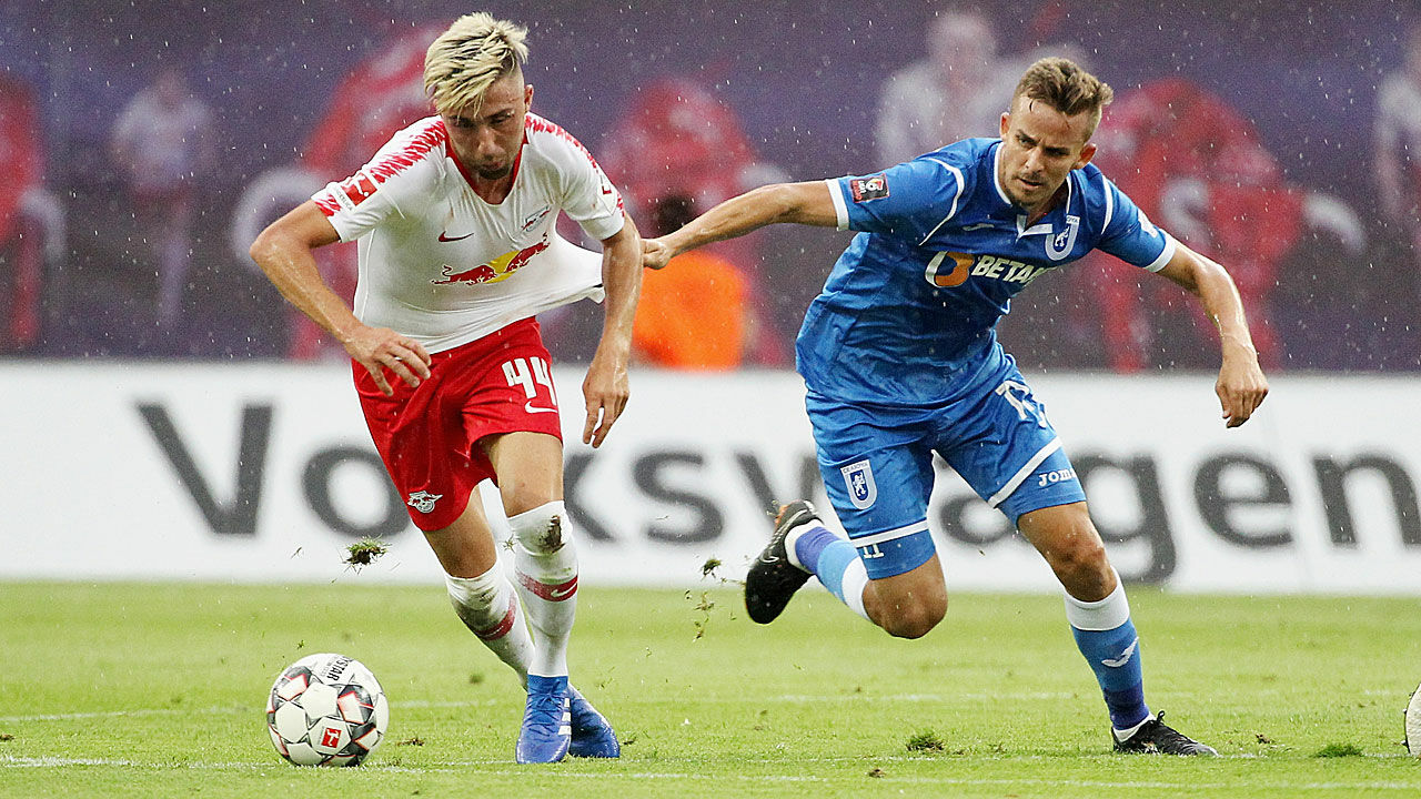 Europa League RB Leipzig feiert HinspielSieg in Runde 3