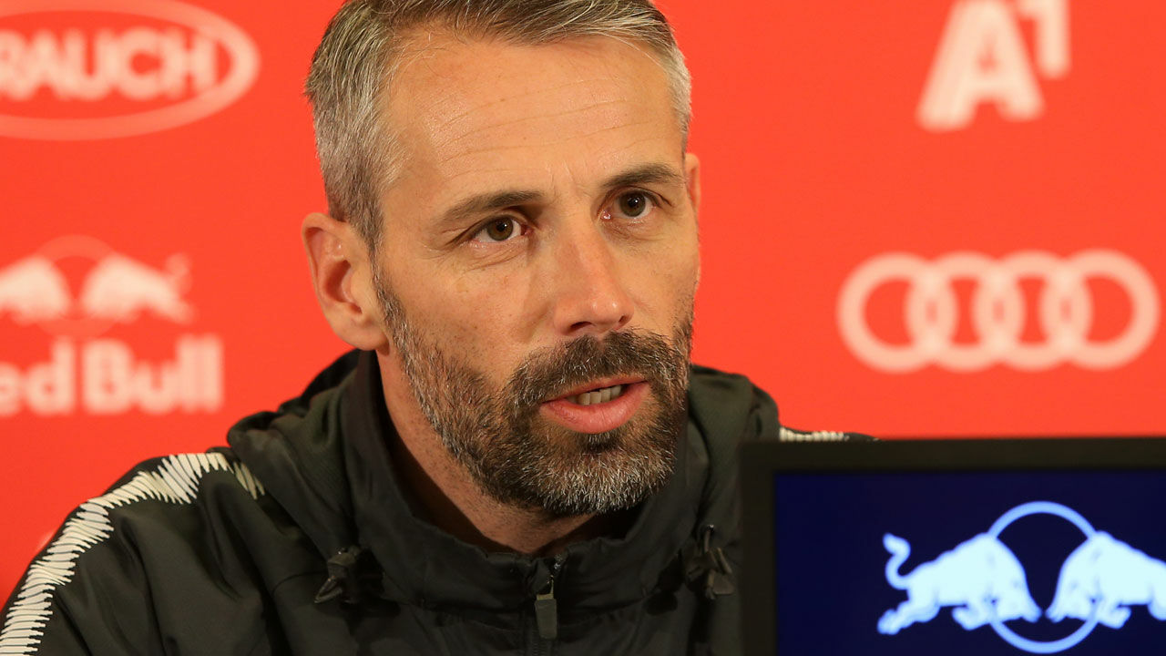 Salzburg: Marco Rose spricht vor Admira-Spiel Klartext ...