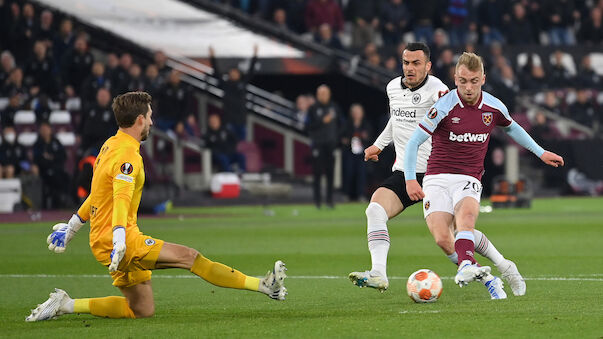 Frankfurt gewinnt bei West Ham