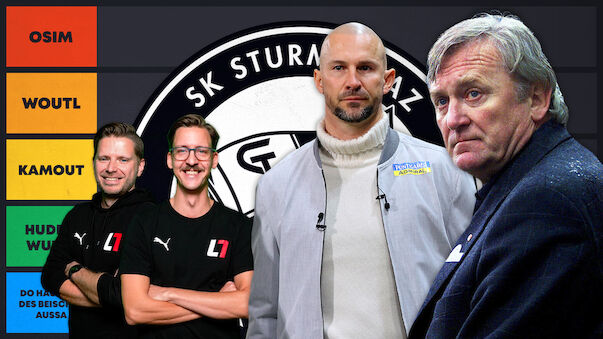 Ranking: Die Sturm-Trainer der letzten 30 Jahre