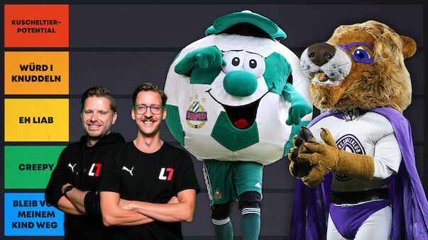 Ranking: Best of Fußball-Maskottchen