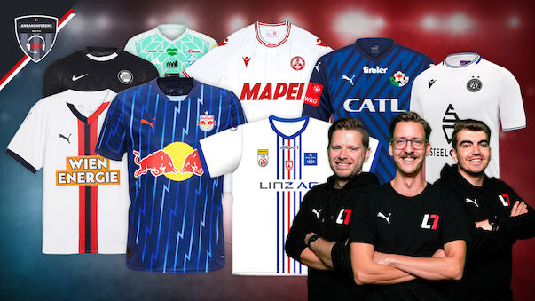 Trikot-Ranking: Wer hat die schönste Auswärtswäsch'?