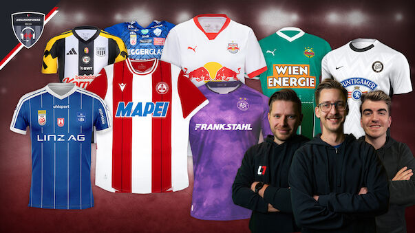 Trikot-Ranking: Wer hat die schönste Wäsch'?