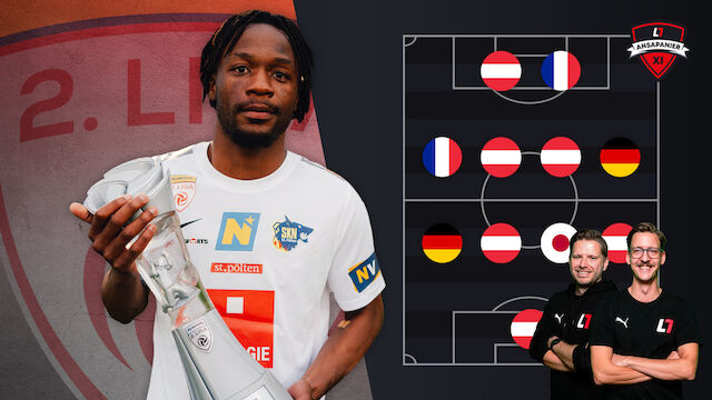 Das LAOLA1-Team der LigaZwa-Saison 2024/25