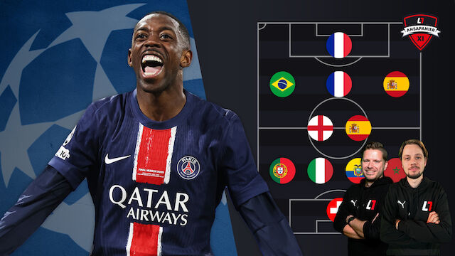 Champions League: Das Team der Saison 2024/25