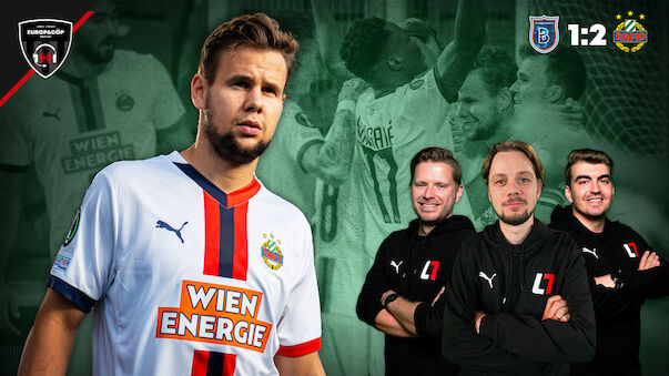 Rapid-Fans feiern den 