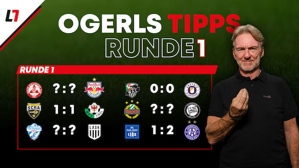 Du vs. Ogerl: Wer tippt richtig?