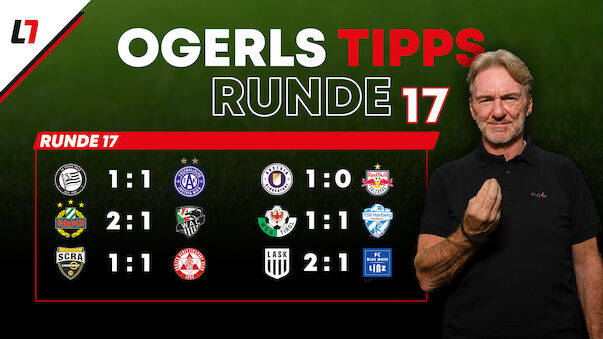 Wer holt die Punkte? Ogris tippt die 17. Runde