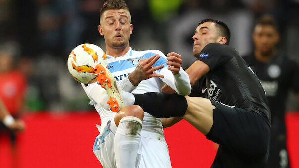 Frankfurt gewinnt gegen Lazio Rom
