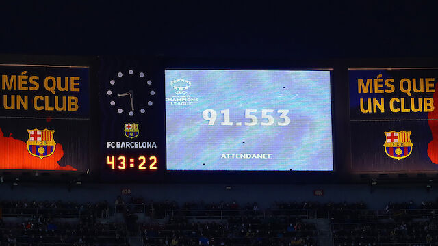 Barcelona-Frauen in CL wieder vor über 90.000 Fans