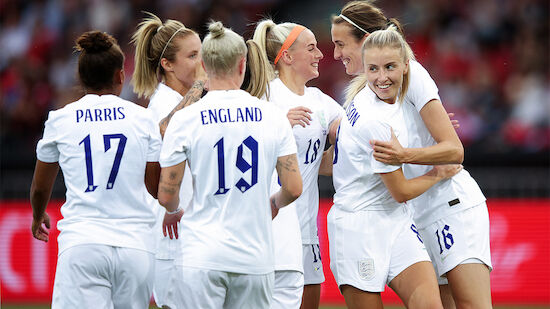 Englands Frauen-Team gewinnt EM-Generalprobe