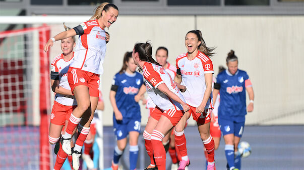 Zadrazil und Naschweng jubeln: Bayern-Frauen Meister! 