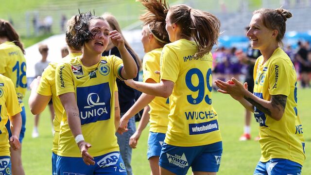 First Vienna erstmals Vizemeister in der Frauen-Bundesliga