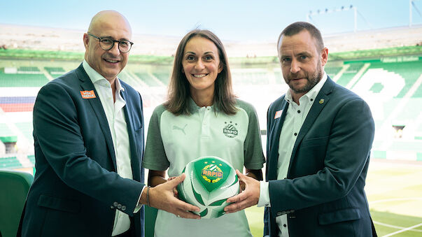 SK Rapid präsentiert Trainerin fürs neue Frauen-Team