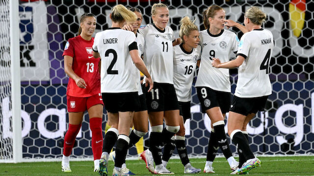 Frauen-EM: Deutschland feiert gelungenen Einstand