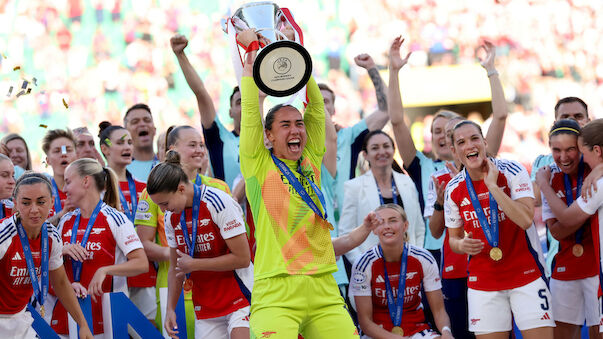 Hammer! Zinsberger jubelt mit Arsenal über CL-Titel