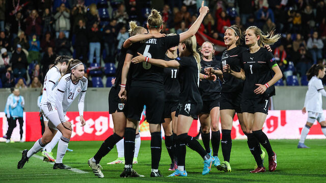 ÖFB-Frauen mit WM-Quali-Kantersieg gegen Lettland