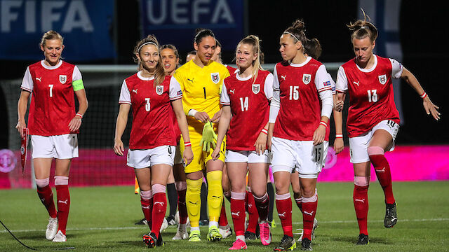 ÖFB-Frauen in WM-Qualifikation u.a. gegen England