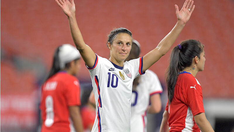 #3 Carli Lloyd - 316 Länderspiele