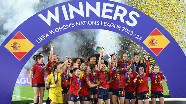 Spanien Premieren-Sieger der Frauen-Nations-League