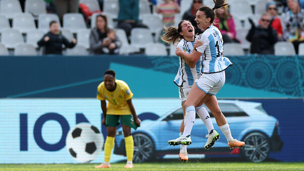 Argentinien holt gegen Südafrika einen 0:2-Rückstand auf