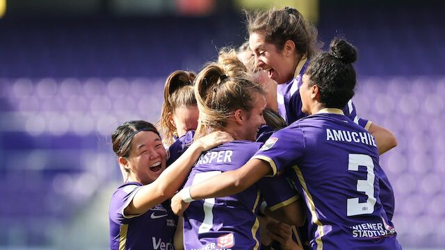 Frauen-Bundesliga: Austria Wien bezwingt Neulengbach knapp