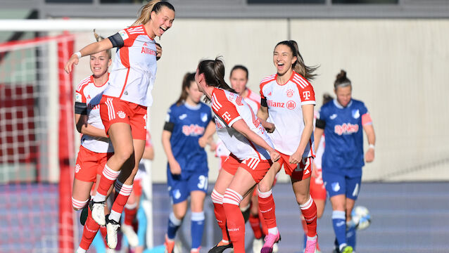 Wie Leverkusen! Bayern-Frauen ungeschlagen Meisterinnen