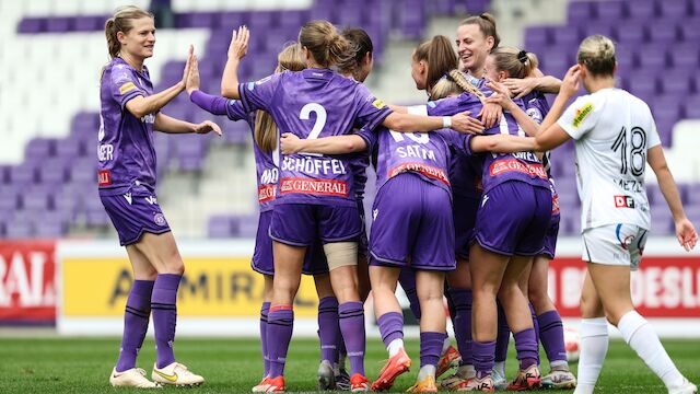 Austria-Frauen schießen Altach ab - SKN siegt ebenso