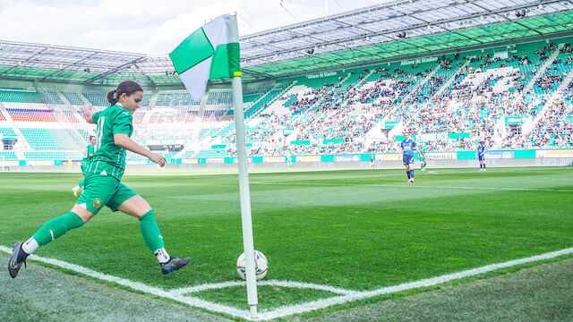 Rapid-Frauen stellen bei erstem Heimspiel Besucherrekord auf