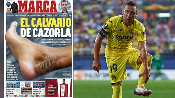 Rapid: Villarreals Magier Cazorla verlor fast Bein