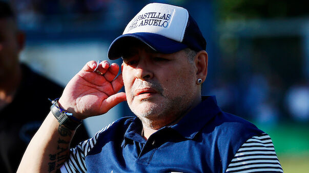 Not-Operation bei Diego Maradona