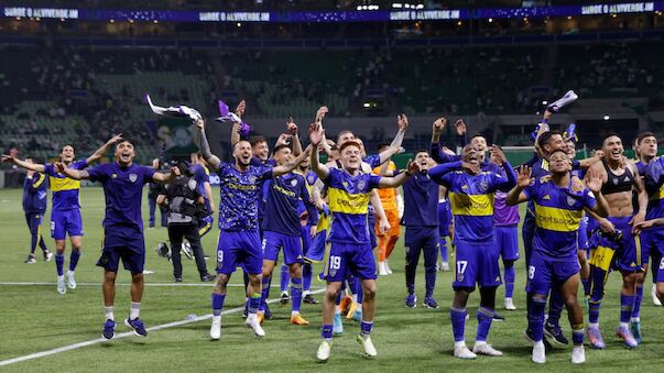 Boca Juniors im Copa-Libertadores-Finale gegen Fluminense