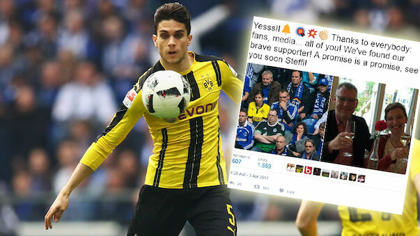 Suche erfolgreich: Bartra findet Frau