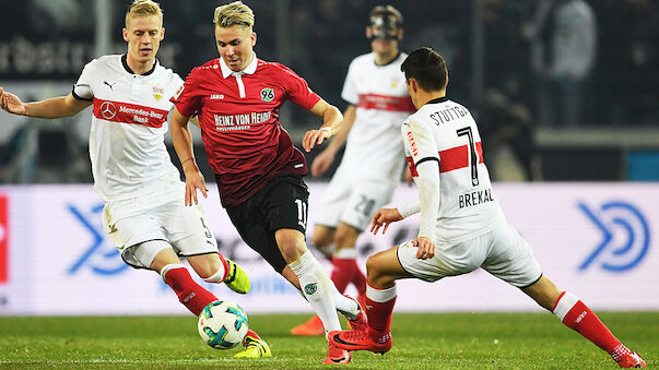 VfB Stuttgart holt den ersten Punkt in der Fremde