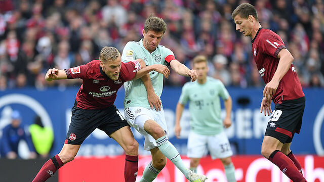 Bayern wendet Blamage in Nürnberg ab