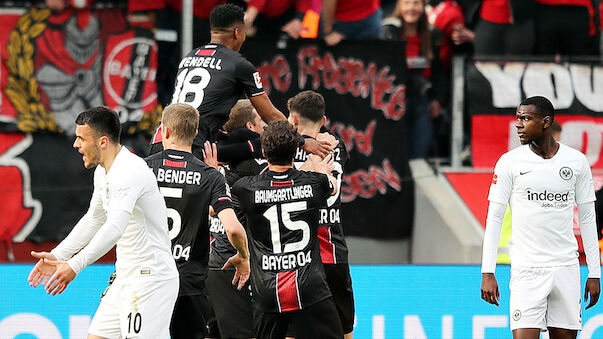 Leverkusen demütigt Hütters Eintracht