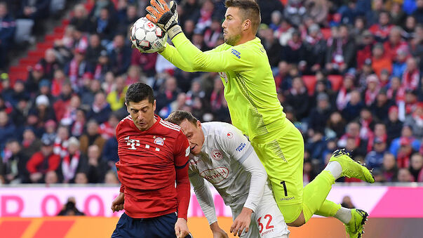 Bayern vergeigt 2-Tore-Führung gegen Fortuna