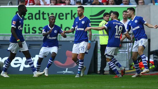 Burgstaller trifft bei Schalke-Sieg in Düsseldorf